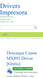 Mobile Screenshot of driverdeimpresora.com